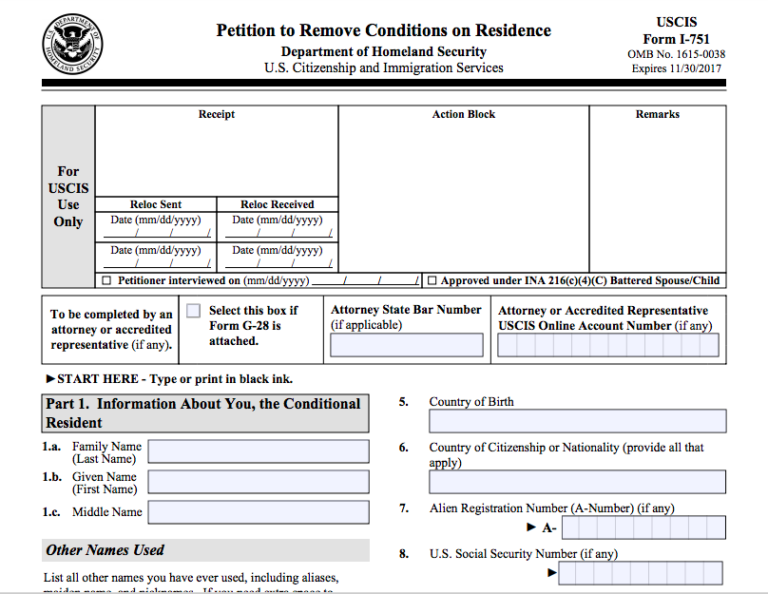 Conditional Permanent Residence and How to Remove the Conditions ...